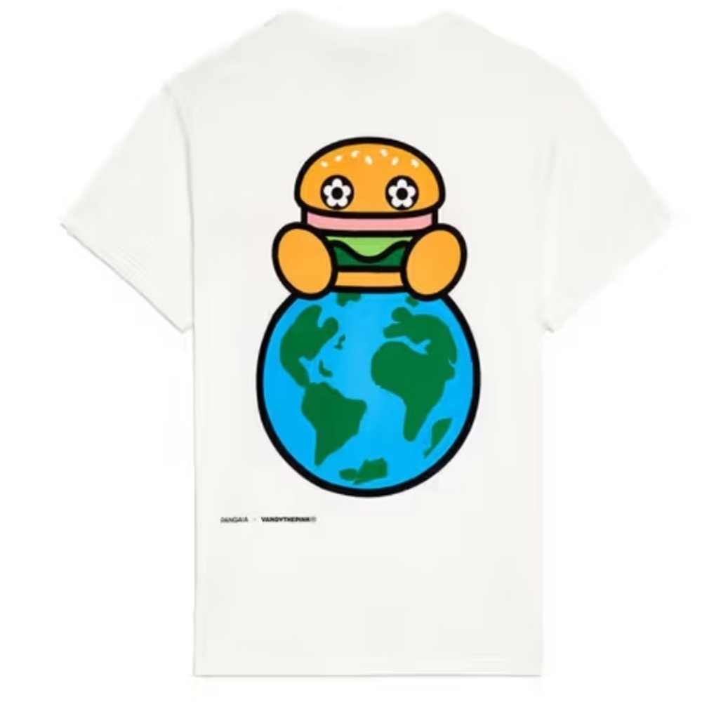 Pangaia x Vandy The Pink Organic Cotton T-Shirt Size M